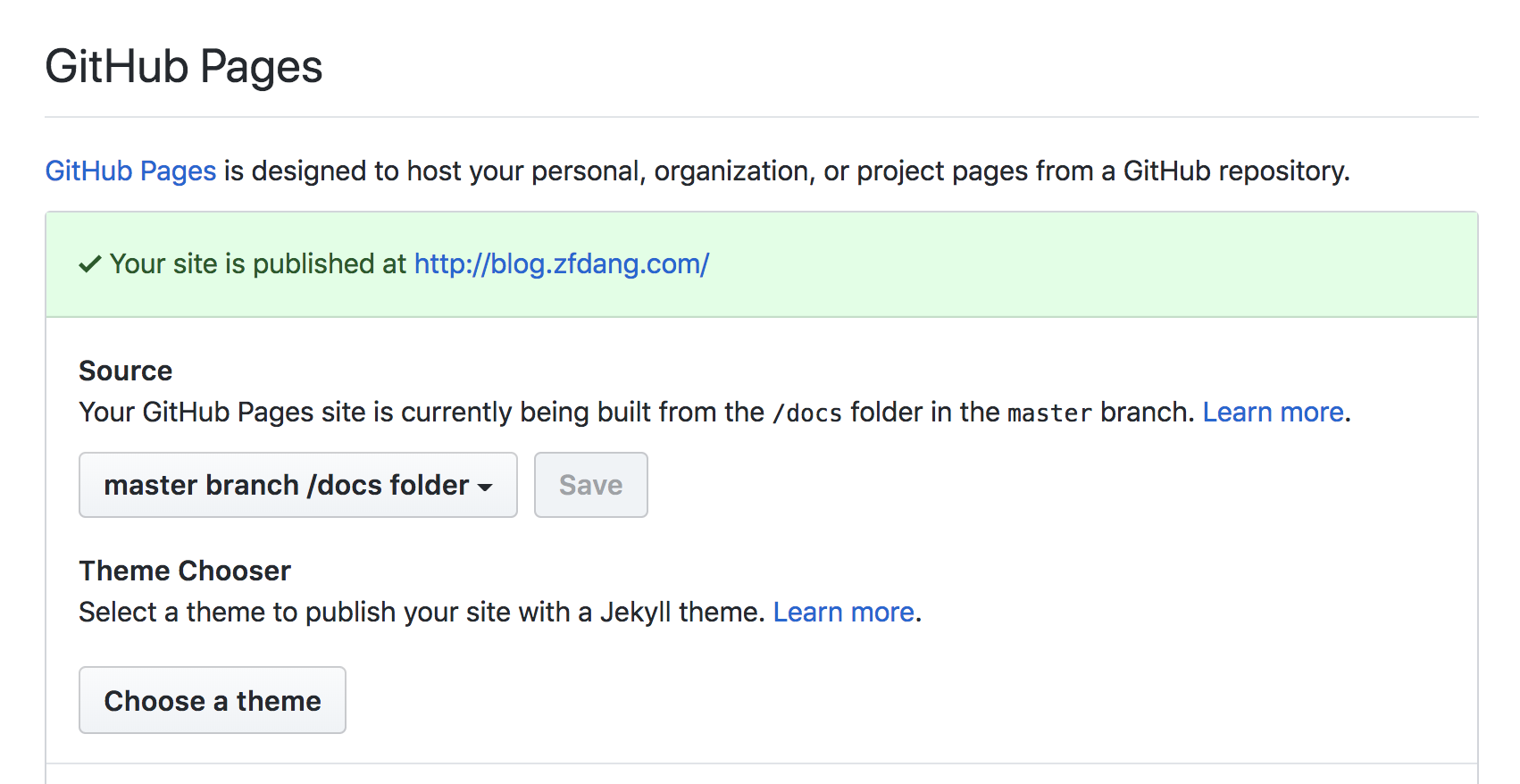 Github Repo Setting